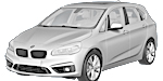 BMW F45 U1884 Fault Code